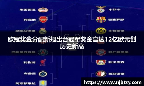 欧冠奖金分配新规出台冠军奖金高达12亿欧元创历史新高